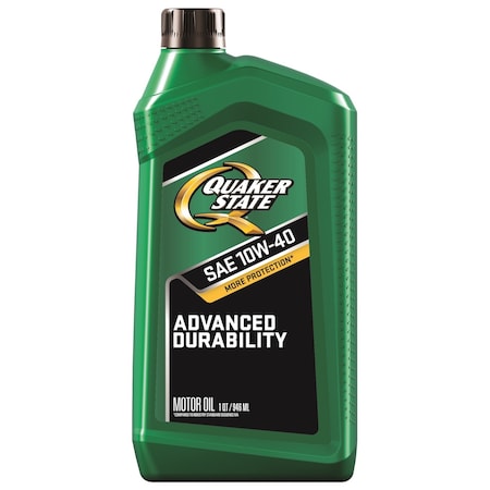 Quaker State Quaker State Peak Performance 10W-40 4-Cycle Multi Grade Motor Oil 1 qt 1 pk 550034964